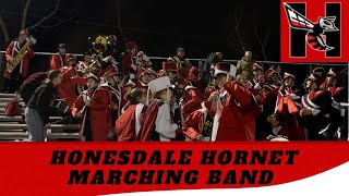 2024 HHS Honesdale Marching Hornets  Hey Baby End Game video [upl. by Aretina]