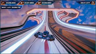 Hover Racer  Unity  The Imitation Game Desert Valley  Time Trial Mode [upl. by Chiou876]