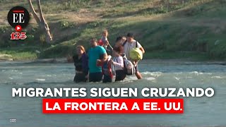 La travesía de migrantes que cruzan la frontera entre México y EE UU  El Espectador [upl. by Bornie]