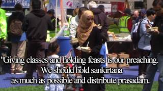 Manchester massive prasadam distribution 2013 [upl. by Annmaria]