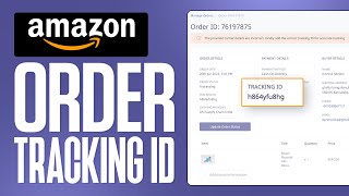 How to Track Amazon Order with Tracking ID 2024 Step by Step [upl. by Ellimac]