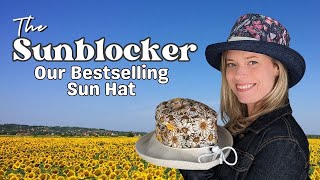 Hat School  The Mad Cap Sunblocker Wide Brim Sun Hat tutorial [upl. by Kalli]