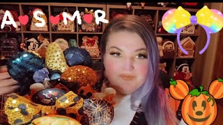 Asmr Disney Halloween ears disney Disneyland collection asmr sleep food halloween asmrsounds [upl. by Dasa]