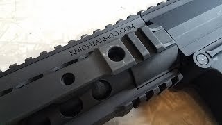 Knights Armament M110 Army Sniper SR25 Clone with URX Rail Install [upl. by Broder225]