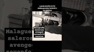 Riff de malagueña salerosa version de avenged sevenfold viralvideo guitar cover guitarra [upl. by Drugi]