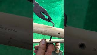 Handmade a Simple trigger mechanism  Craft bamboo  DIY  New idea for you enjoy [upl. by Romeu861]