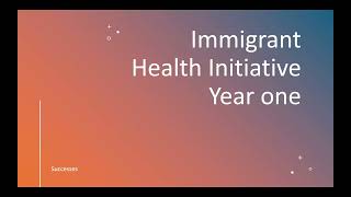 Healthy Equity Summit 2024 Immigrant Health Initiative [upl. by Wini]