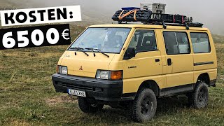 Reisen und Leben  unterwegs Zuhause im Mitsubishi L300 4x4 [upl. by Robenia]