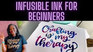 HOW TO USE INFUSIBLE INK PENS ON CANVAS USING CRICUT MAKER ARTSY JOYCEE [upl. by Aynek]