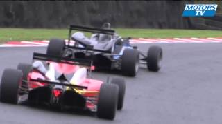 Crash British F3 2012 [upl. by Lledraw]