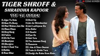 TIGER SHROFF TOP 24 SONGS  Tiger Shroff mashup jukebox  tiger Shroff mix album  all songs [upl. by Alys]