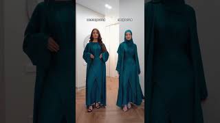 Hijabi girl vs Non Hijabi girl muslimah hijab hijabstyle trending turkishabaya youtubeshorts [upl. by Eyla789]