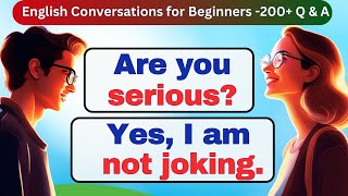 Improve English Speaking Skills🔥 200 Common Questions and Answers in English 🔥 English conversation [upl. by Dione]