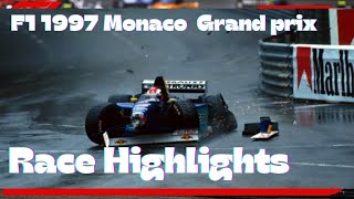 CHAOS In Monaco F1 1997 Monaco Grand Prix Extended Race Highlights [upl. by Padgett]