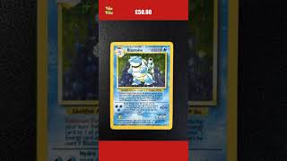 2102 Blastoise  Base Set  1999  Rare  Holo  Pokemon Card TCG [upl. by Nairadas528]