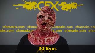 CFX Terrortoma Male Fit Silicone Mask Movement Video [upl. by Acey]