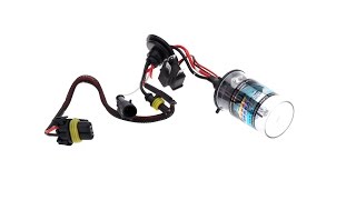 HID XENON Conversion KIT Headlight Slim Ballast 8000K 55W  Test [upl. by Derfiniw]