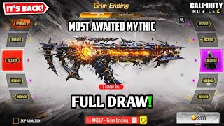 Buying Mythic AK117  Grim Ending full Draw CODM  Grim Ending Mythic full Draw Cod Mobile [upl. by Ajnotal751]