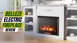 Belleze Electric Fireplace Review [upl. by Wachtel848]