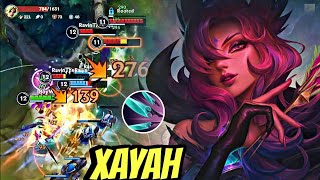 WILD RIFT ADC  THIS XAYAH IS TO GOOD IN PATCH 50B GAMEPLAY [upl. by Harberd]