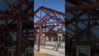 More Barndominium Skeletons🎃👻🤠 barndominium dreamhome steelframing bigshop customhome [upl. by Philis]