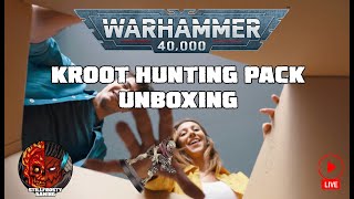 Kroot hunting pack and limited edition hunter strike unboxing [upl. by Adam]