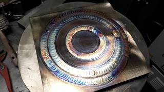 Welding Freax WIG TIG Puls Test CrNi [upl. by Moguel357]