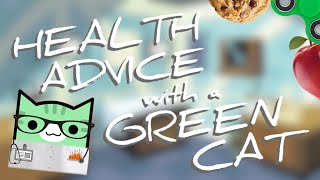 HEALTH ADVICE WITH A GREEN CAT  Geometry Dash Juniper [upl. by Anegal]