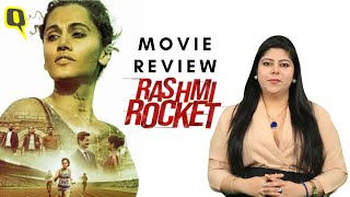 ‘Rashmi Rocket’ Review Taapsee Pannu Ensures That You Cheer for Rashmi All Through  The Quint [upl. by Oatis]