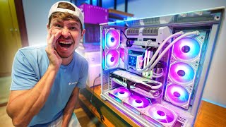 ESSE É MEU COMPUTADOR GAMER NOVO É UM MONSTRO 😨 [upl. by Ernesto]