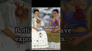 Frida Kahlo the duality of her identity and pain💔 history art shorts [upl. by Gniliem]