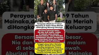 Ulang tahun Mainaka shorts viralvideo artis [upl. by Salakcin]