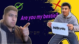 Best Friend Quiz Do We know Each other [upl. by Nosaj]