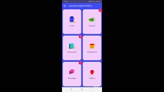 Vidyanchal High SchoolPuneHow Can Students Post Completed Homework Through Vidyanchal Myelin App [upl. by Domonic]