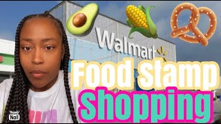 SHOP WITH TERESA AT WALMART FOR ODDS AND END THINGS SPENDING MY DISASTER FOOD STAMPS [upl. by Auria]