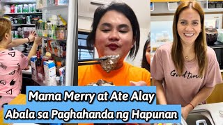 Mama Merry at ate Alay abala sa paghahanda ng hapunan kasi darating si AMO 😱  ​⁠BAKANG VLOG [upl. by Natehc]