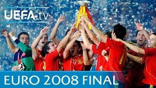 Spain v Germany UEFA EURO 2008 final highlights [upl. by Nolyarb]