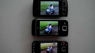 Nokia N85 vs Nokia N96 vs Nokia N95 8GB [upl. by Lledner]