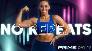 Short and Spicy NO REPEATS Upper Body Burner Workout  PRIME  Day 19 [upl. by Hesky380]