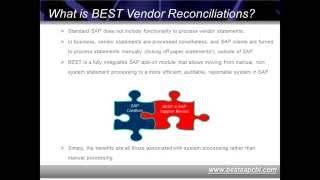 SAP Vendor Statement Reconciliations [upl. by Atima]