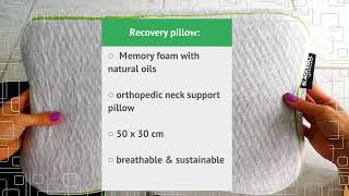 Unboxing  Blackroll ecologic recovery pillow  Made in Germany [upl. by Grania]