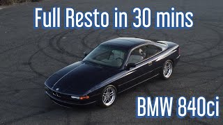 Restoring my BMW 840ci [upl. by Ymar]