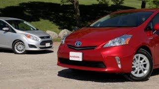 2013 Ford CMAX vs 2013 Toyota Prius v Comparison [upl. by Robert]