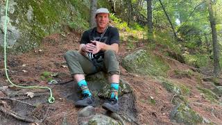 Black Diamond Mission XP Leather Approach Shoes Review  Derek Toshner of Engearmentcom [upl. by Kruter497]