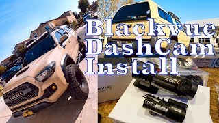 Blackvue DashCam Installation in my Toyota Tacoma  DR900S2CH 4K [upl. by Amikay8]