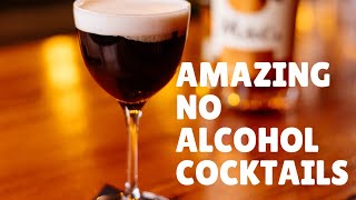 How to make 3 Tasty Non alcoholic Espresso Martinis Amaretto Sours ampquotNoquotjitos Lets Talk Drinks [upl. by Ytsur]