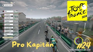 Tour de France 2024  Pro Kapitän 24  Start bei Paris Nizza [upl. by Asirral]