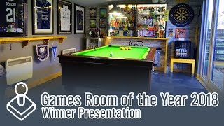 Games Room of the Year 2018  Winner Presentation [upl. by Eyllek]