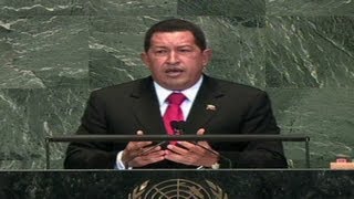 2009 Chavez praises Obama hits US [upl. by Myrlene]