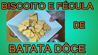 COMO FAZER FÉCULA DE BATATA DOCE [upl. by Ramunni]